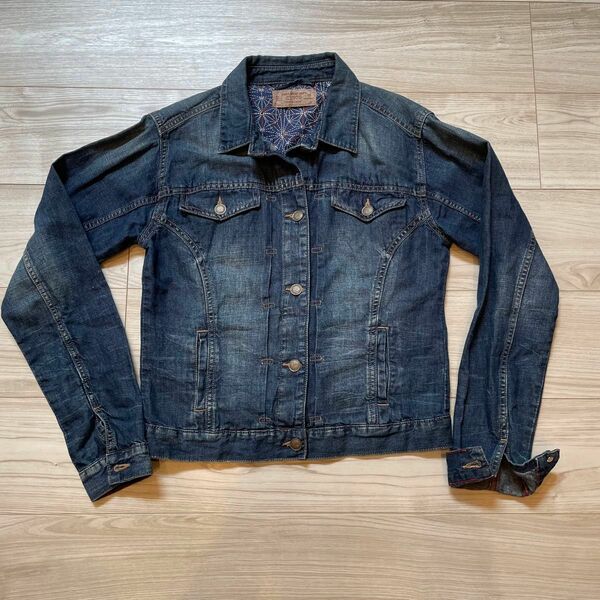 デニム ジャケット デニムジャケット インディゴ Jacket ZARA BASIC z1975 Denim Gジャン