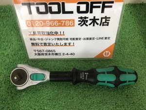 015●おすすめ商品●Wera ヴェラ サイクロップラチェットハンドル 8000B