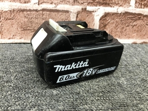 017◇おすすめ商品◇マキタ makita 18V6.0Ah純正バッテリ BL1860B ※充電回数21回