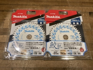 020♪未使用品・即決価格♪マキタ　makita レーザースリットチップソー二枚セット A-71700