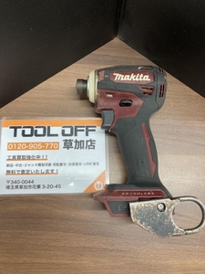 006*1 jpy exhibition * recommendation commodity * Makita rechargeable impact driver TD172D body only socket fixation un- possible 