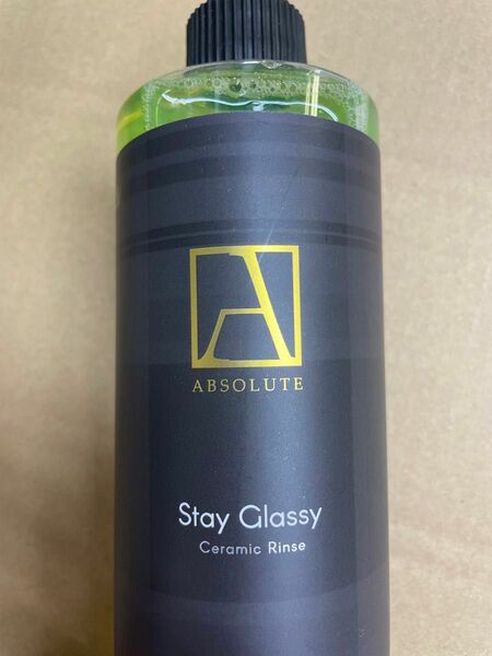 absolute wax STAY GLASSY Ceramic rinse 