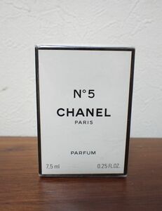 H147/6E◆CHANEL シャネル 香水 No.5 パルファム 7.5ml 未開封品◆