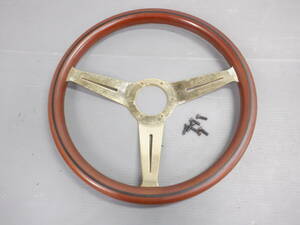 NARDI Nardi Classic (?) the model is uncertain steering wheel steering gear gilding? spoke 36φ degree with defect /14[6-13154]85135
