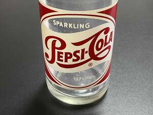 【USドリンクボトル】PEPSI COLA ペプシコーラ 1950's ★ ソーダ ダイナー ヴィンテージ 瓶 アメリカ雑貨
