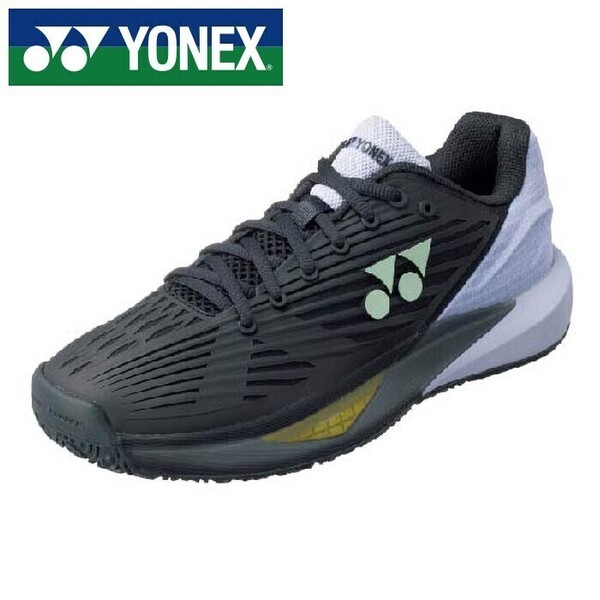 【SHTE5MGC(537) 28.0】YONEX(ヨネックス) テニスシューズ パワークッション エクリプション5メンGC ブラック/パープル 新品未使用