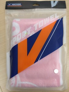 [VICTOR спорт полотенце ]VICTOR( Victor ) спорт полотенце Cherry розовый бадминтон 85×35cm новый товар не использовался Hello Kitty сотрудничество товар 