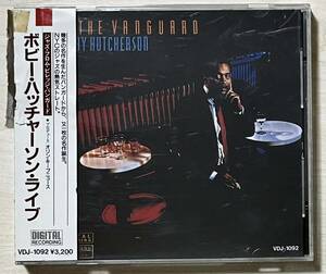 旧規格帯付CD★ボビーハッチャーソン・ライブ ジャズフロムビレッジバンガード ¥3200盤 VDJ-1092 BOBBY HUTCHERSON/IN THE VANGUARD