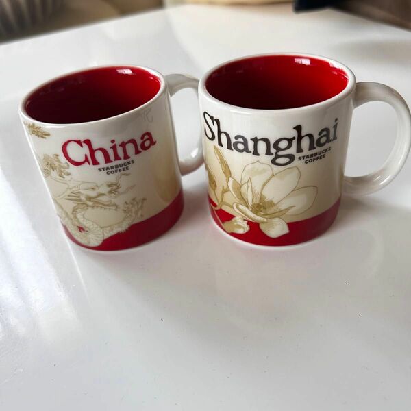 【価格の相談歓迎】スターバックス Shanghai Chinaペアカップ