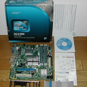 CPU メモリ付き Intel DG43RK LGA775