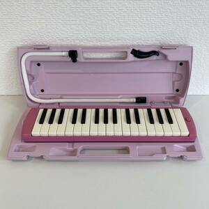 YAMAHA розовый Piaa nika мелодика P-32EP б/у товар мойка завершено рабочее состояние подтверждено 32 клавиатура розовый начальная школа 