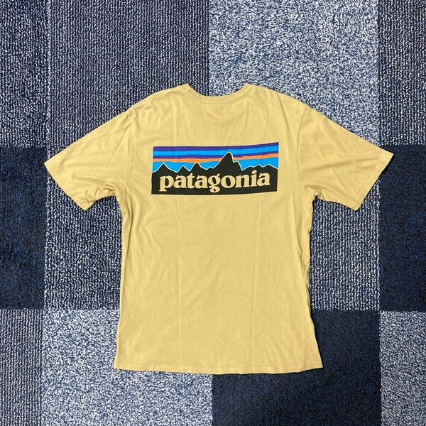 パタゴニア メンズ ロゴT オーガニックコットン Tシャツ XSサイズ