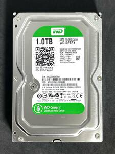 【送料無料】　★ 1TB ★　WD Green　/　WD10EZRX 　【使用時間： 6 ｈ】　新品同様　Western Digital Green　3.5インチ 内蔵HDD　