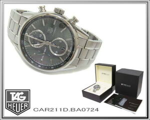 ☆TAG Heuer/タグホイヤー カレラ キャリバー1887 CAR211D オートマチック 日本限定400本 ブラックシェル文字盤送料税込み!の商品画像