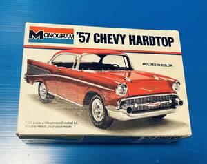  monogram 1/24 1957 Chevy hardtop not yet constructed plastic model 