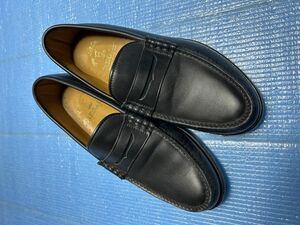 リーガル　REGALインペリアルグレード　W19B ローファー　革靴　黒　ブラック　24.5cm