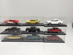 ■まとめ 9点 日産 国産名車コレクション 1/43 ブルーバード ローレル など ■