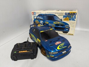 ■希少 箱有り タミヤ TAMIYA 1/10 RC スバルインプレッサWRC ボディ シャーシ■