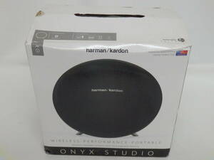 100D727F♪ ★未使用★ ハーマンカードン Harman Kardon Onyx Studio Wireless Bluetooth Speaker ワイヤレススピーカー