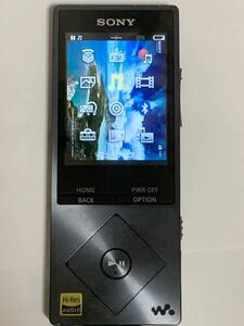 極美品　SONY ソニー WALKMAN ウォークマン NW-A25 16GB チャコールブラック 