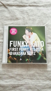 ファンキー加藤 FIRST FUNKY FES 2014 @赤坂BLITZ レンタル限定 LIVE CD アルバム 中古 CD 送料180円～