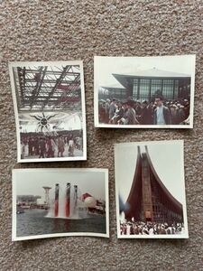 大阪万博　EXPO'70 生写真　4枚組