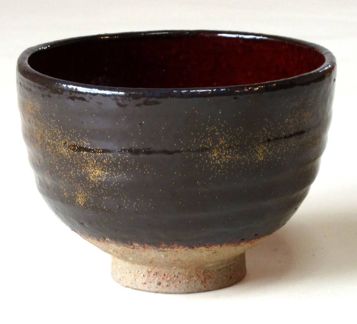 会津本郷焼 D07 陶胎漆器 会津塗 ☆陶漆☆蒔絵花生☆石楠花