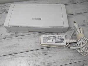 24M06-12N: 【ジャンク】 EPSON エプソン プリンター A4 モバイル カラーインクジェット PX-S06W ホワイト