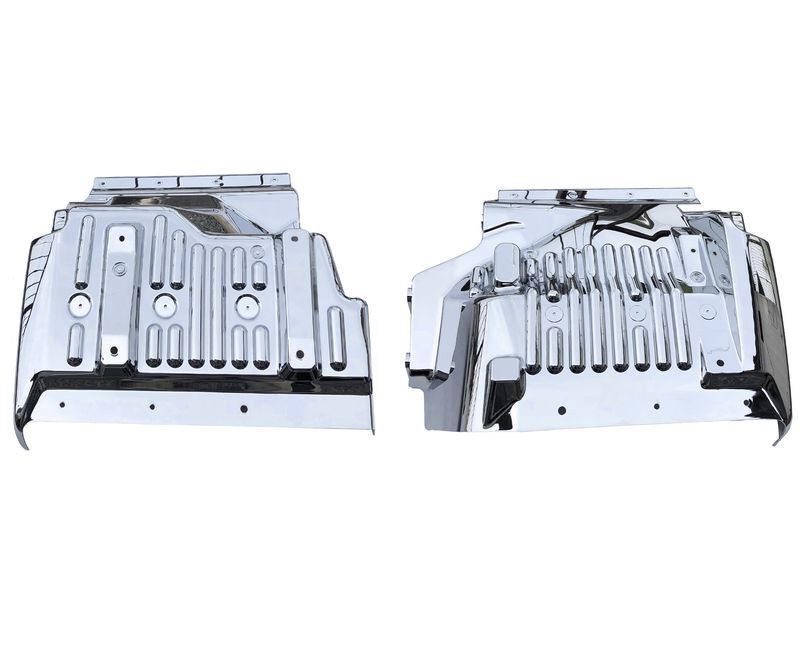 日野 17レンジャー メッキ マッドガード 交換式 左右セット 泥除け JP-M