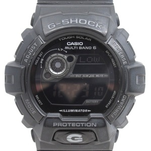 KR60991 カシオ 腕時計 デジタル G-SHOCK 8900 SERIES GW-8900A 黒系文字盤 CASIO 中古