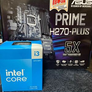 CPU Intel Corei3＋マザボセット　1円スタート
