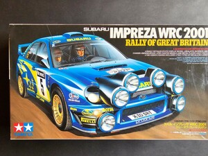 タミヤ　1/24 スバル インプレッサ WRC 2001グレートブリテン ラリー 　スポーツカーシリーNo.250　　　　　　プラモデル未組み立て品