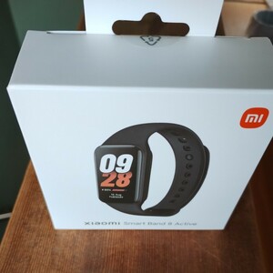 未使用未開封シャオミ スマートウォッチ Xiaomi Band 8 Active ブラック