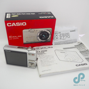 動作未確認 CASIO EX-Z500 コンデジ コンパクトデジタルカメラ デジカメ 60サイズ