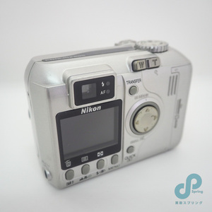 動作未確認 NIKON E885 デジタルカメラ バッテリーなし ジャンク 60サイズ