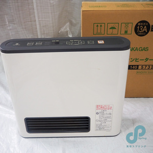 通電品 ノーリツ ガスファンヒーター GFH-2401S-W2 暖房器具 140-5732 都市ガス 120サイズ