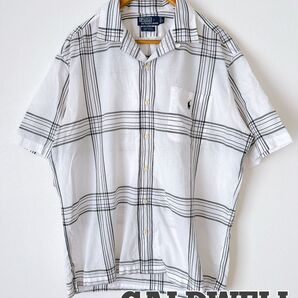 Polo Ralph Lauren ポロラルフローレン CALDWEL 開襟シャツ オープンカラーシャツ 半袖シャツ