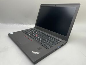 ★1円スタート★第6世代★Lenovo ThinkPad X270 Core i5 6300U 4GB★現状引き渡し★ストレージ/OS無★BIOS起動までの動作確認★