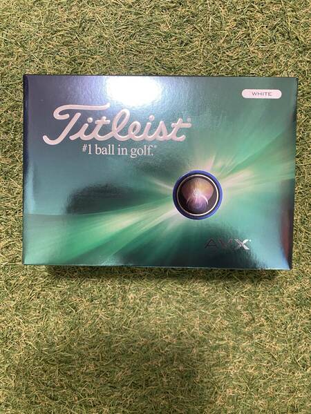 ★新品未使用★ titleist / AVX（ローナンバー・ホワイト）１ダース