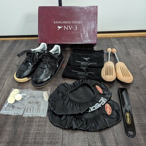 [ новый старый товар ]ABS NV-3 боулинг обувь Pro . использовать высококлассный обувь обработка есть ( милый человек ...?)