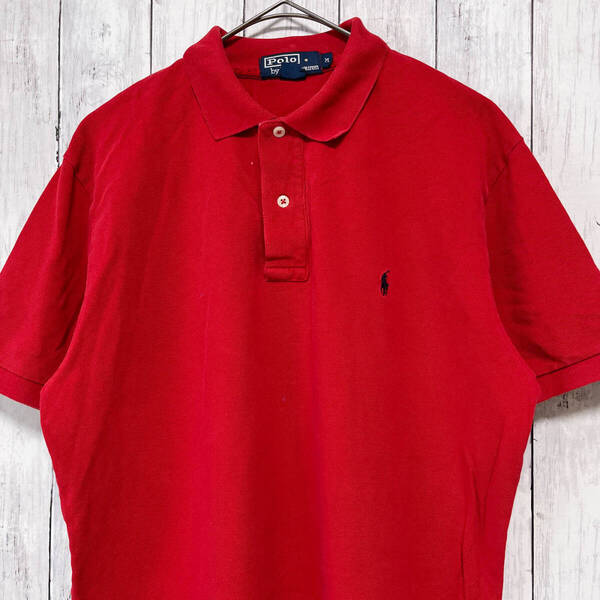 ラルフローレン Ralph Lauren ポロシャツ 半袖シャツ メンズ ワンポイント コットン100% Mサイズ 5‐900