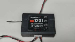 * JR RD1231 12ch DSMJ 2.4GHz receiver + EA131 EX antenna 3 piece set postage 230 jpy *