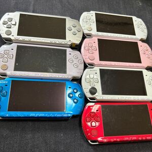 【ジャンク】PSP SONY プレイステーションポータブル 7個
