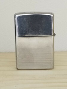 500円スタート！ ZIPPO オイルライター ジッポ 無地 シルバーカラー zippo ③