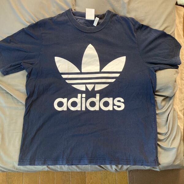 アディダス オリジナルス adidas originals ビッグロゴ 半袖Tシャツ 