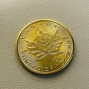 カナダ 硬貨 古銭 英連邦 2020年 エリザベス2世 メープル サトウカエデ 国章 記念幣 コイン 重10.32g 