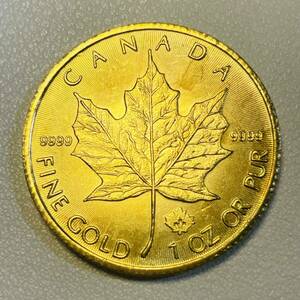 カナダ 硬貨 古銭 英連邦 2020年 エリザベス2世 メープル サトウカエデ 国章 記念幣 コイン 重10.54g