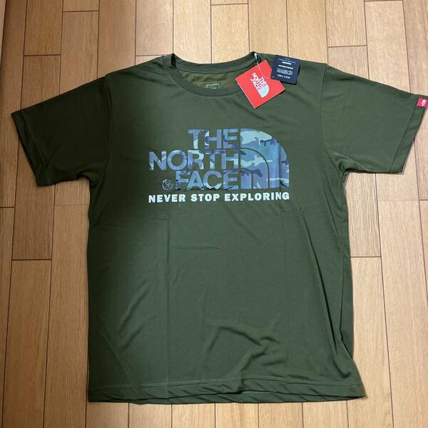 THE NORTH FACE ノースフェイス ロゴカモフラTシャツ