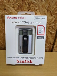 iXpand フラッシュドライブ　64GB　docomo select SanDisk サンディスク　iXpandフラッシュドライブ