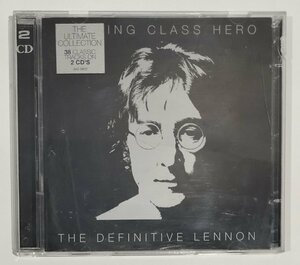 【CD/2枚組】WORKING CLASS HERO　/　THE DEFINTIVE LENNON　決定盤　ジョン・レノン 生誕65周年 ベスト・アルバム【ac07f】